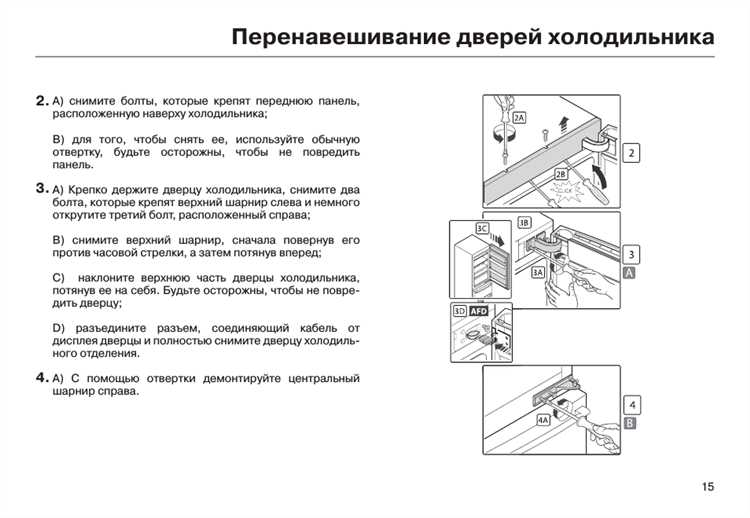 Как правильно перевесить дверь холодильника и улучшить его функциональность Как перевесить дверь холодильника