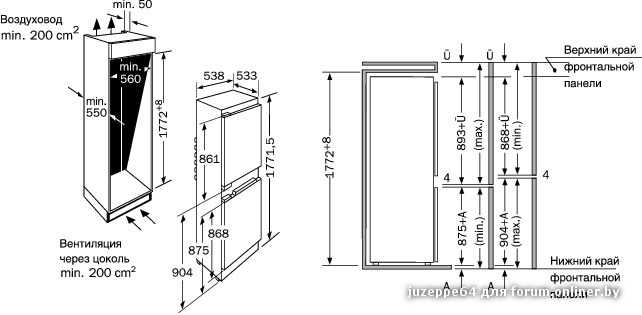 Подробная инструкция - как рационально установить холодильник безо всяких проблем и неприятностей· Как правильно установить холодильник