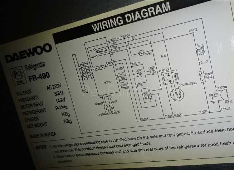 Ошибка датчика температуры в холодильнике Daewoo