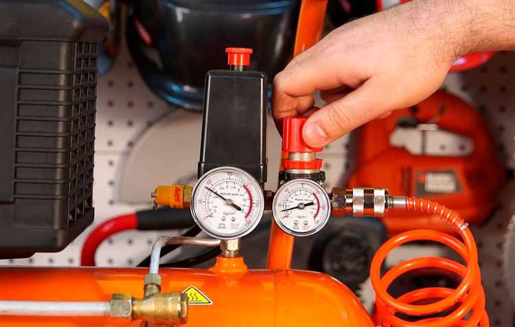 Проверка уровня масла в компрессоре