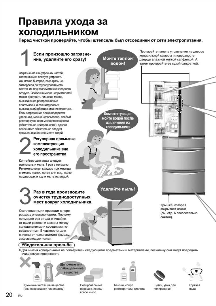 1. Очистка и размораживание