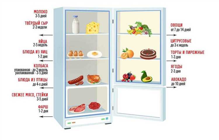 Основные принципы хранения продуктов