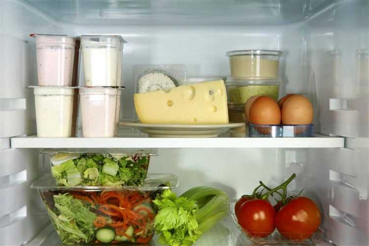 Условия хранения продуктов