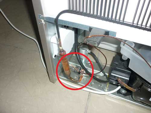 Размещение холодильника