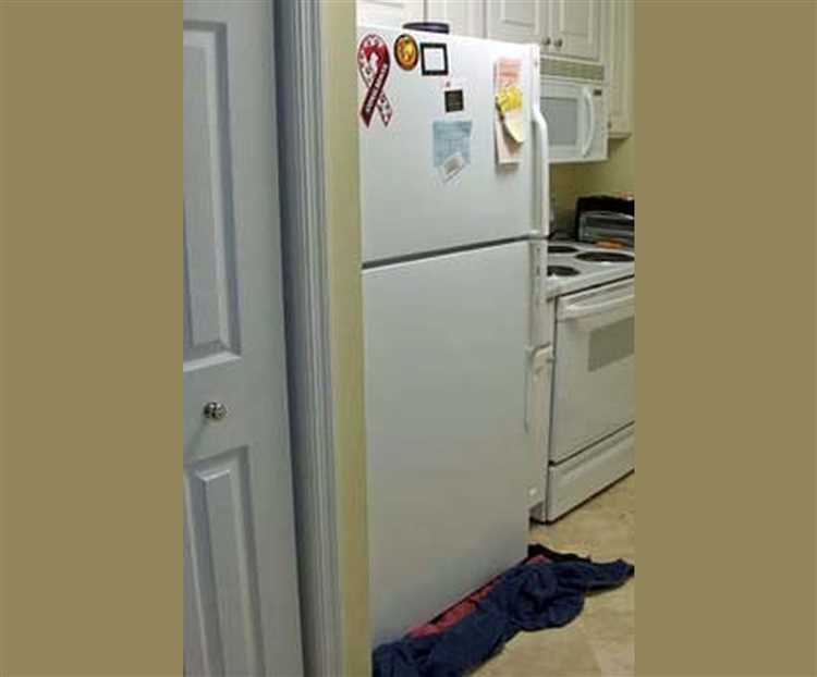 Как убедиться, что именно холодильник источник протечки