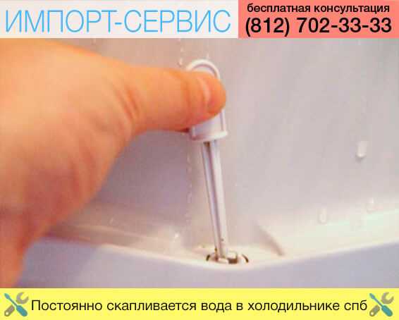 Очистите и разморозьте холодильник