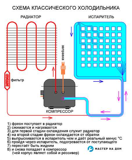 Как работает и из чего состоит холодильник - принципы работы и основные компоненты Устройство холодильника