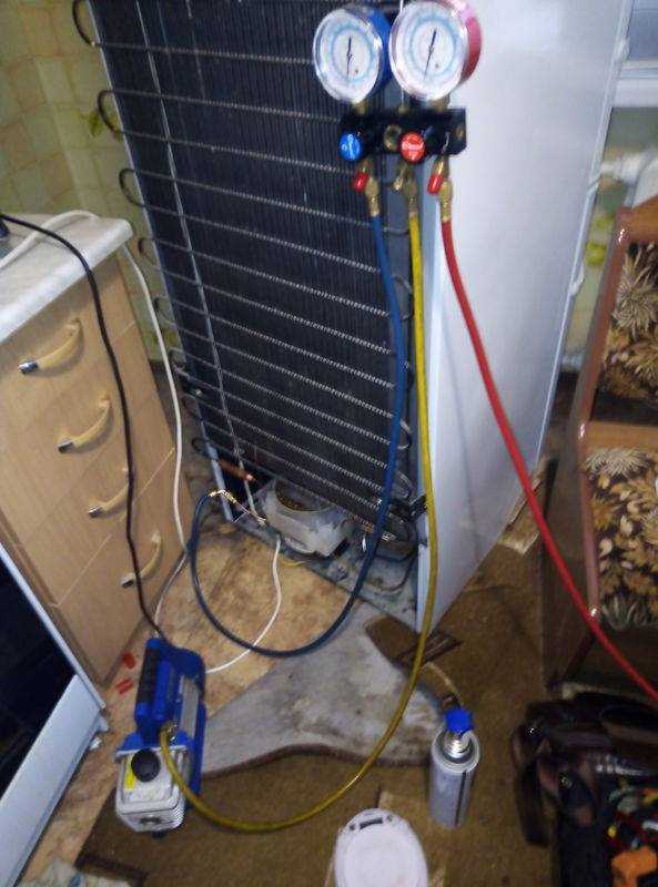 Заправка холодильника